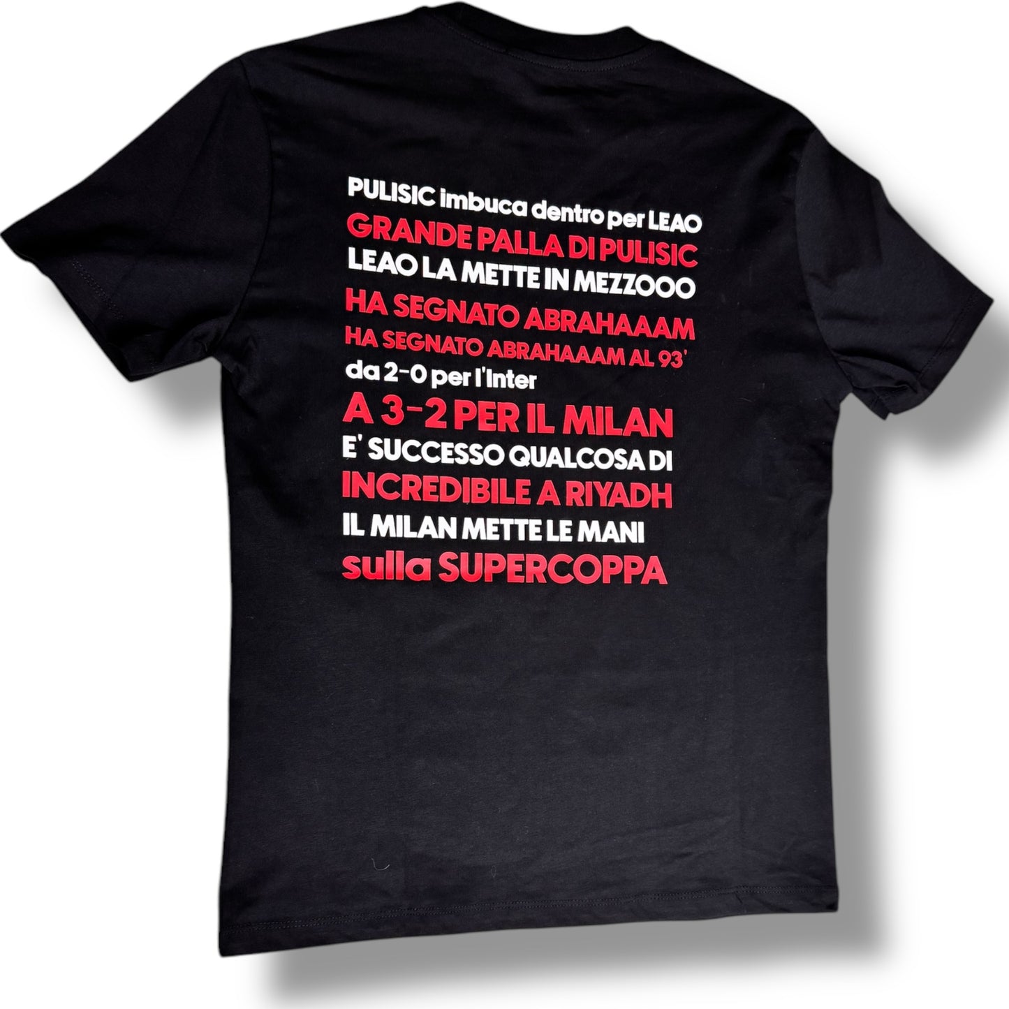 T-Shirt “SUPERCAMPIONI” 🔴⚫️