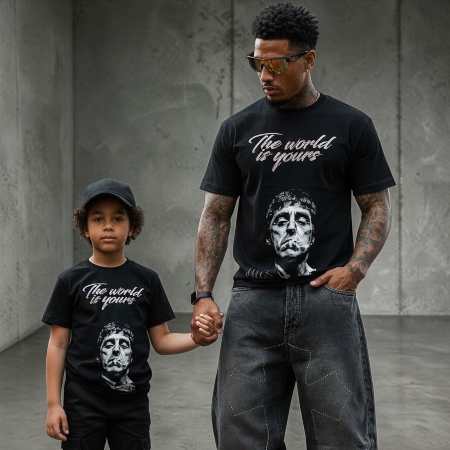 T-Shirt “THE WORLD IS YOURS”