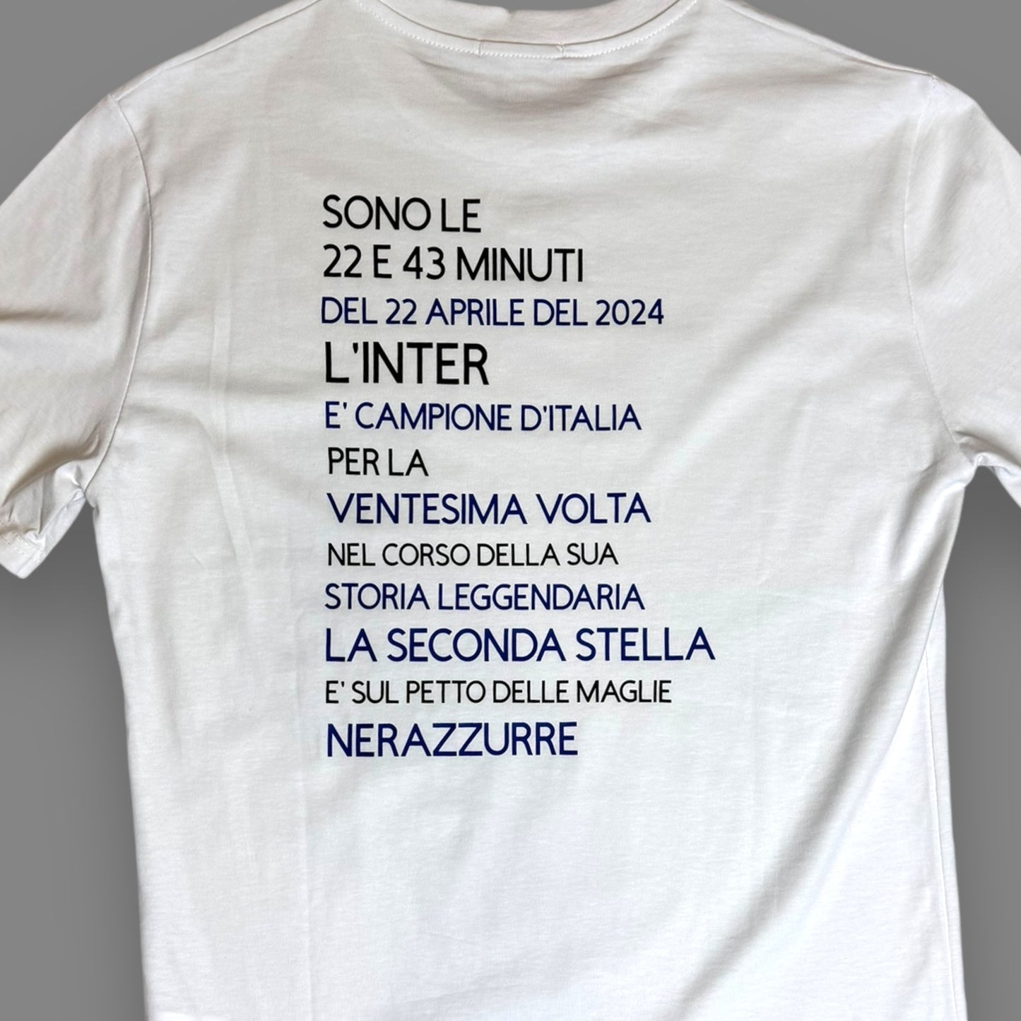 T-Shirt “Seconda Stella”⭐️⭐️