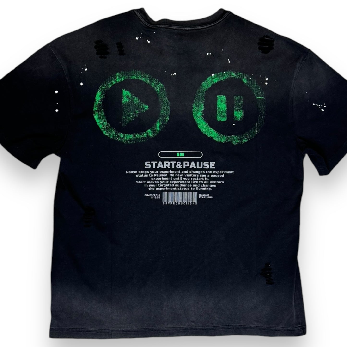 T-Shirt “Start-Pause”