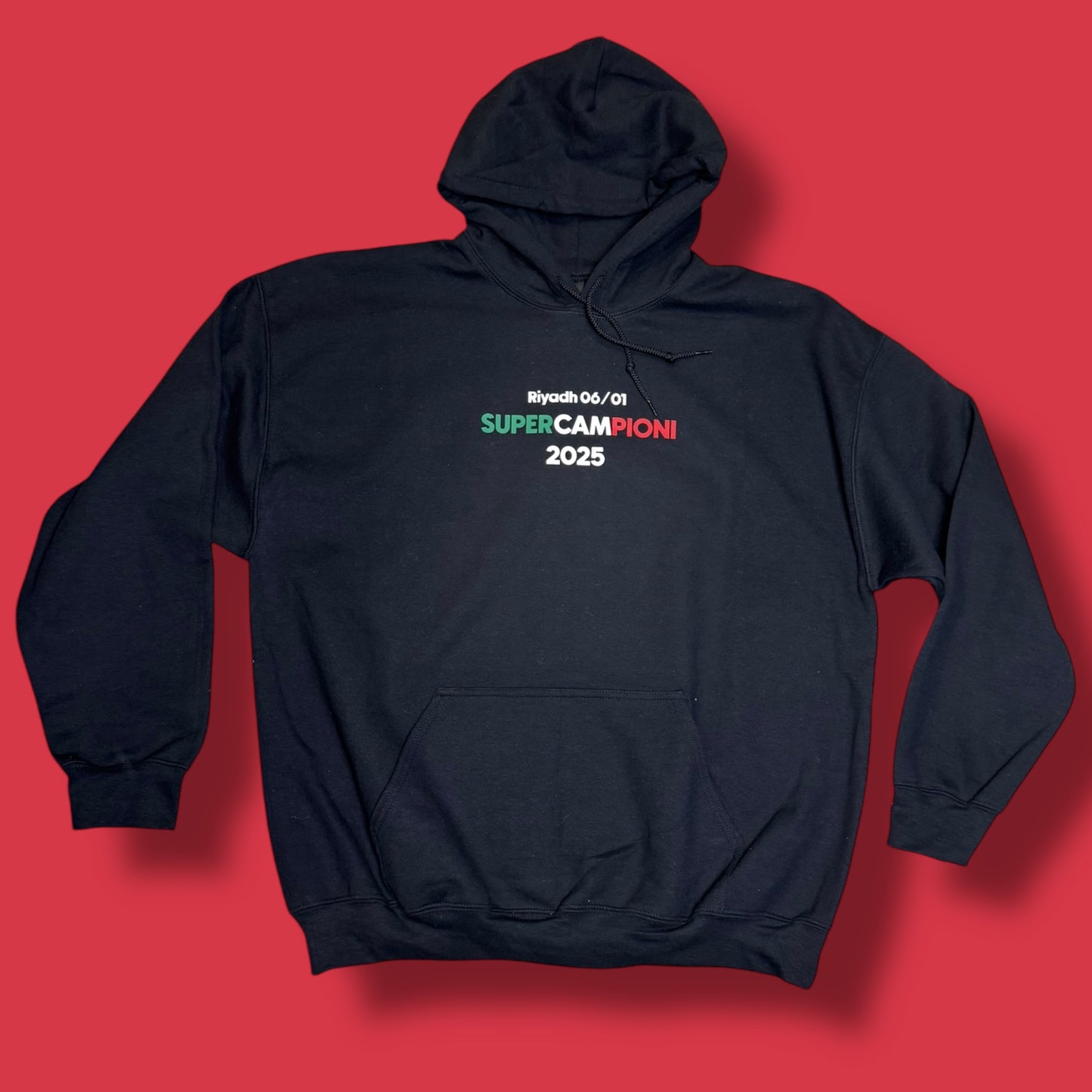 Hoodie “SUPERCAMPIONI” 🔴⚫️