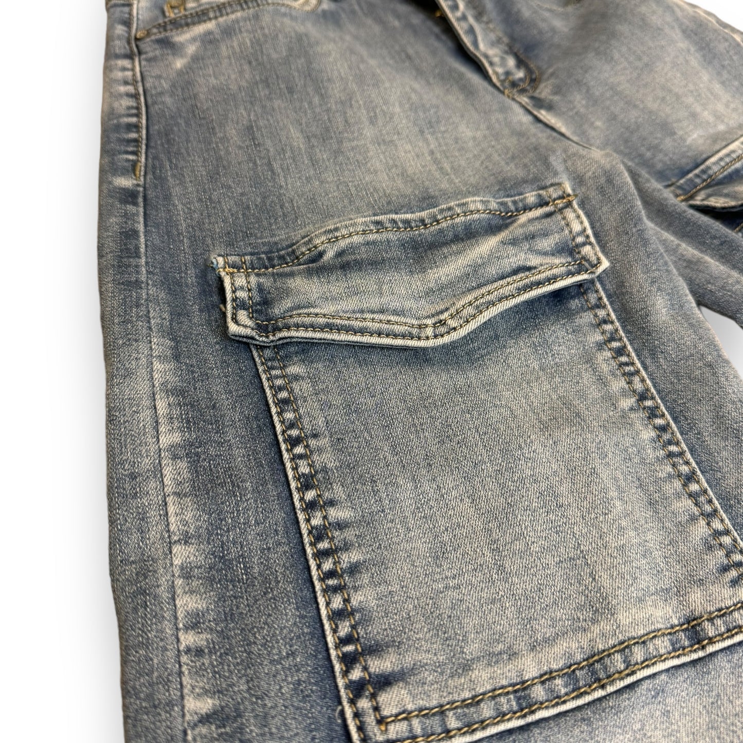 Jeans Cargo elasticizzato