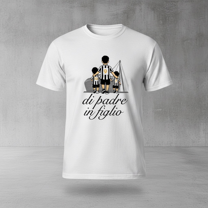 T-Shirt “DI PADRE IN FIGLIO” Juventus ⚫️⚪️