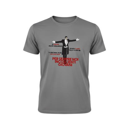T-Shirt Achille Lauro “INCOSCIENTI GIOVANI” 🎤