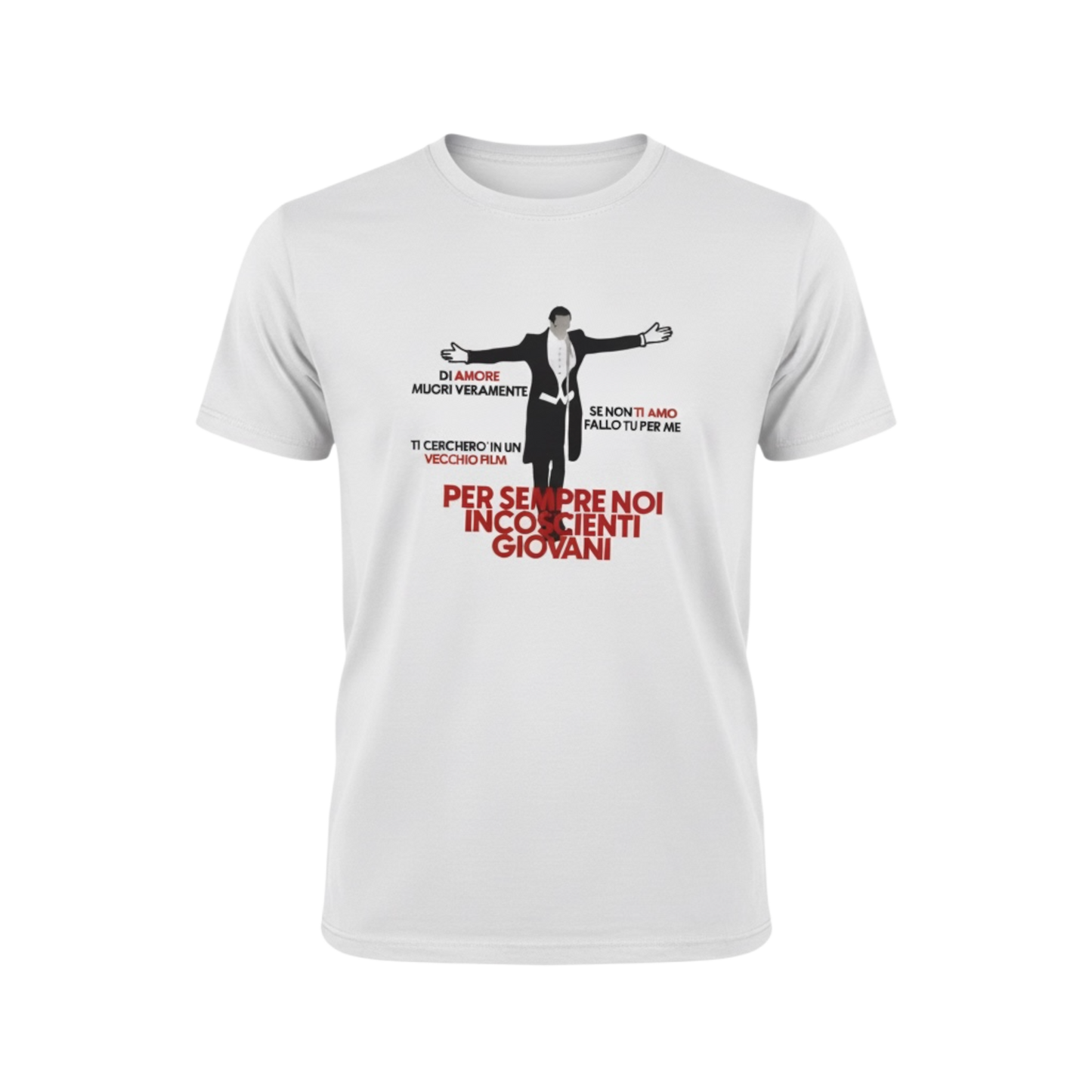 T-Shirt Achille Lauro “INCOSCIENTI GIOVANI” 🎤