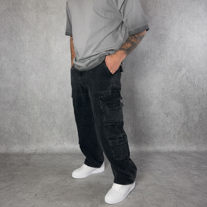 Jeans “CARGO NOIR”