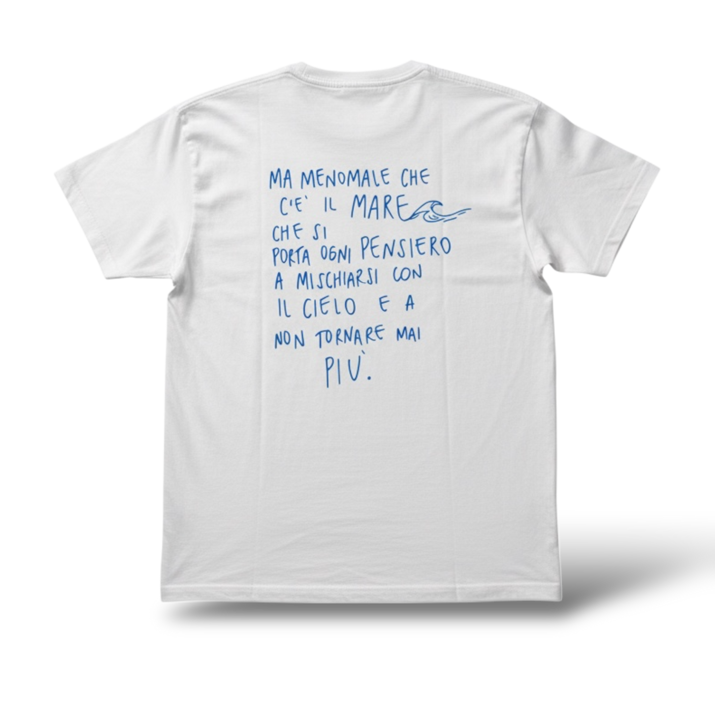 T-Shirt “MENOMALE CHE C’É IL MARE” 🌊