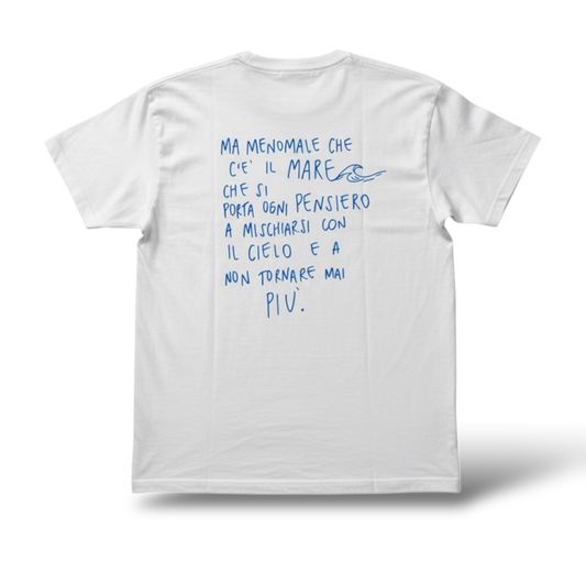 T-Shirt “MENOMALE CHE C’É IL MARE” 🌊