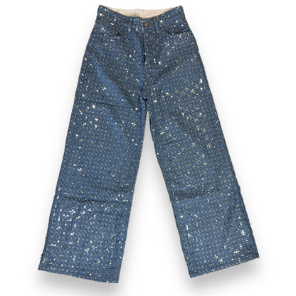 Jeans con paillettes