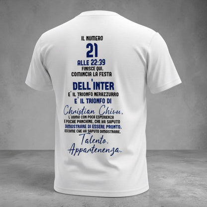 T-Shirt “21 VOLTE” ⚫️🔵