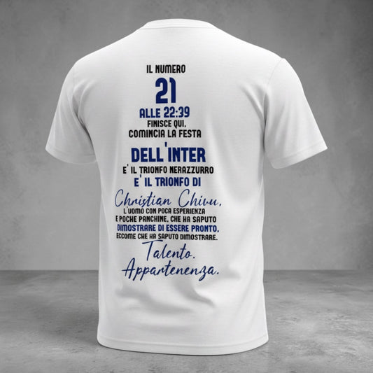 T-Shirt “21 VOLTE” ⚫️🔵