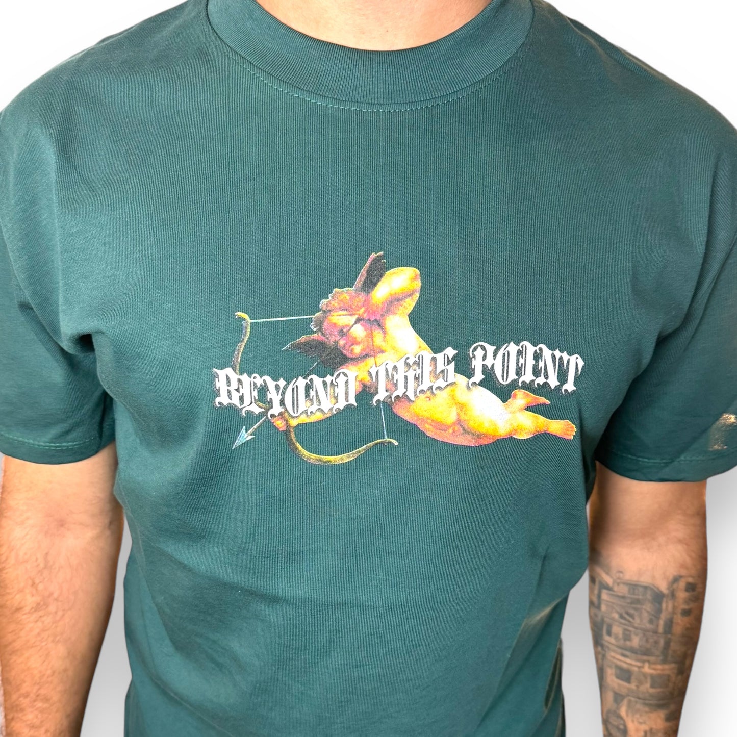 T-Shirt “Beyond this point”