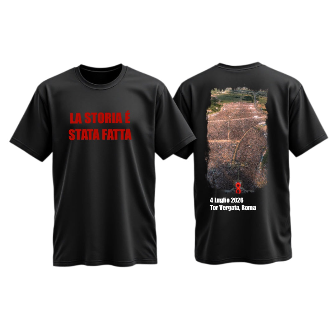 T-Shirt “LA STORIA É STATA FATTA” ♾️