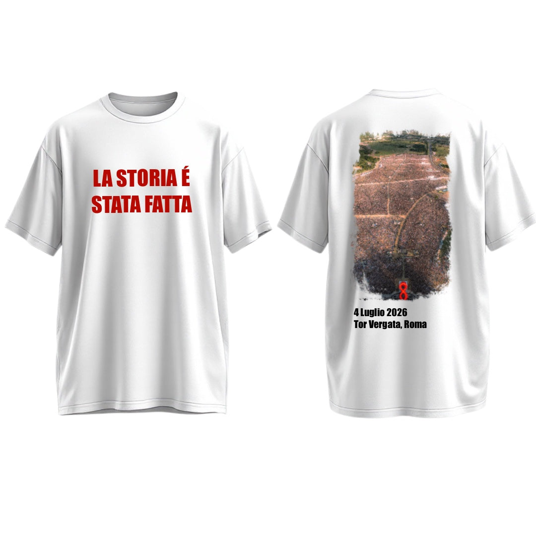 T-Shirt “LA STORIA É STATA FATTA” ♾️