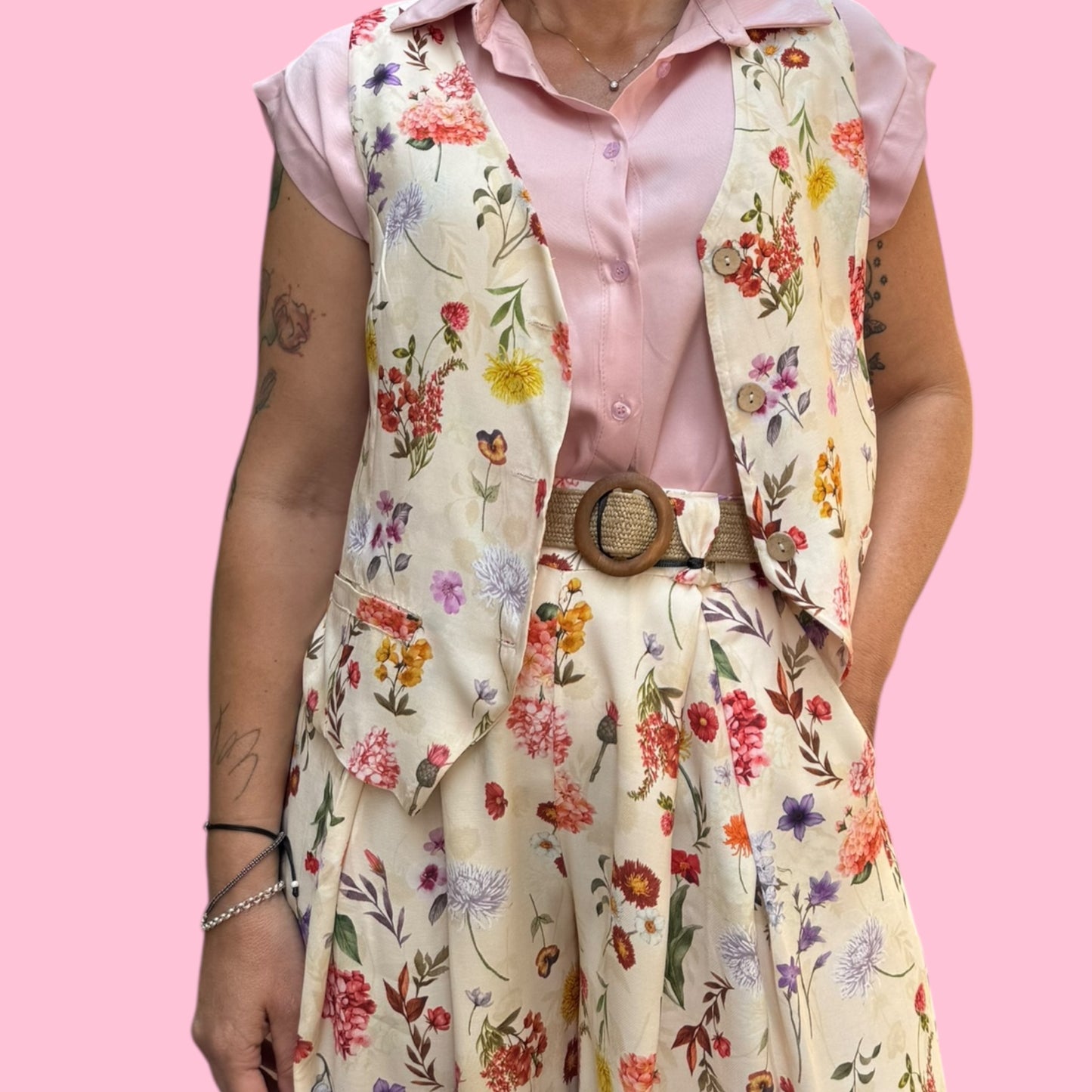 Gilet coordinato “FLOWERS” 💐