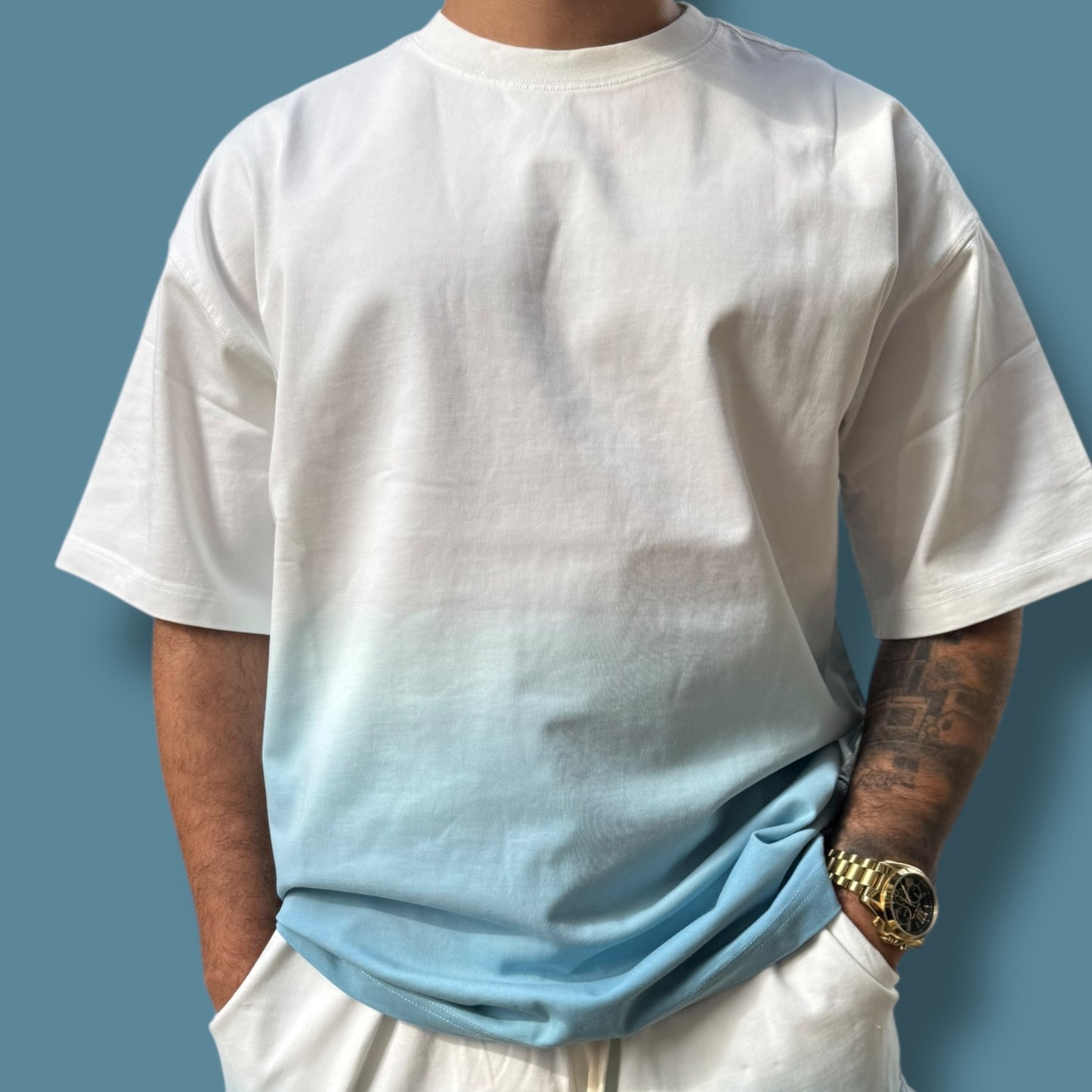 T-Shirt coordinato “BLUE SHADE” 💙