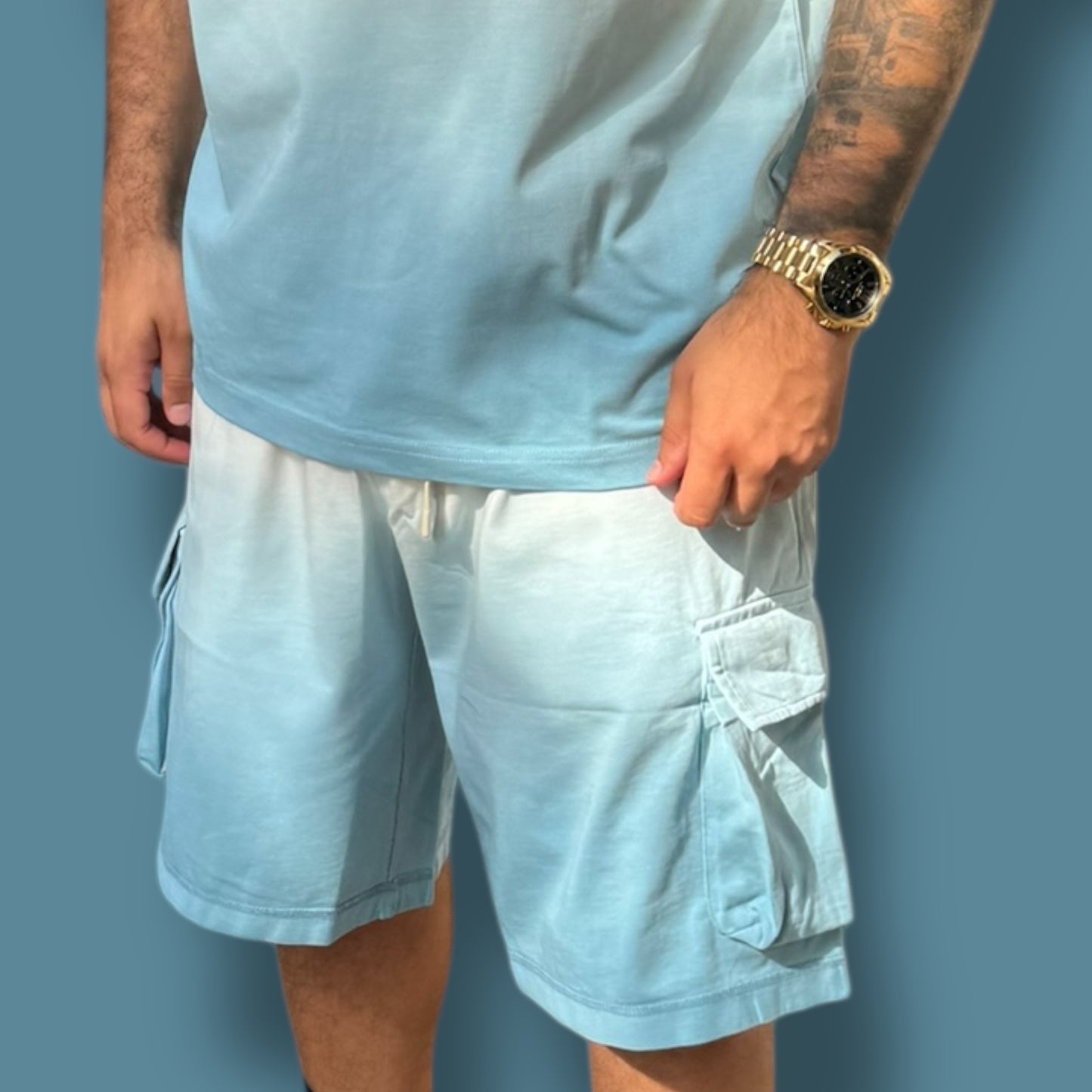 Short coordinato “BLUE SHADE” 💙