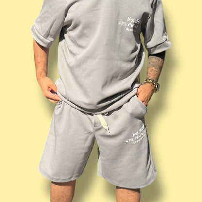 Short coordinato “WISE PEOPLE”