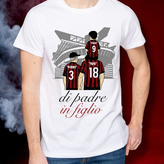 T-Shirt “DI PADRE IN FIGLIO” ❤️🖤